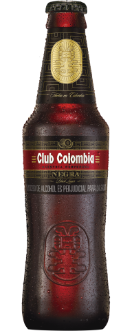 Botella 330 centímetros cúbicos retornable Club Colombia Negra