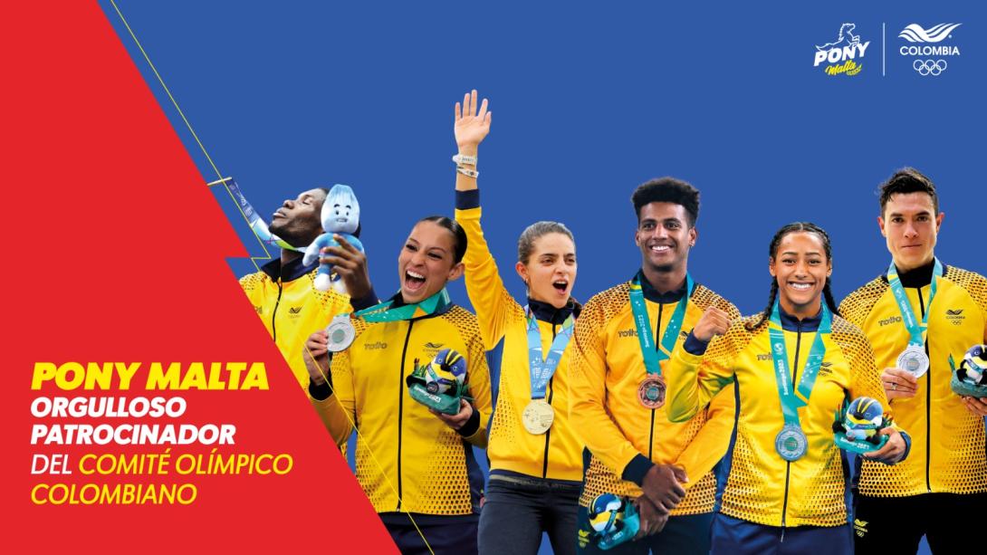 Pony Malta anuncia patrocinio al Comité Olímpico Colombiano para impulsar más talentos deportivos del país
